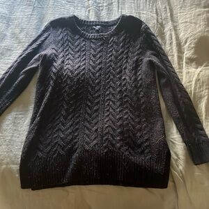 *MUST GO CLOSET CLEANOUT* Lord & Taylor cable knit sweater